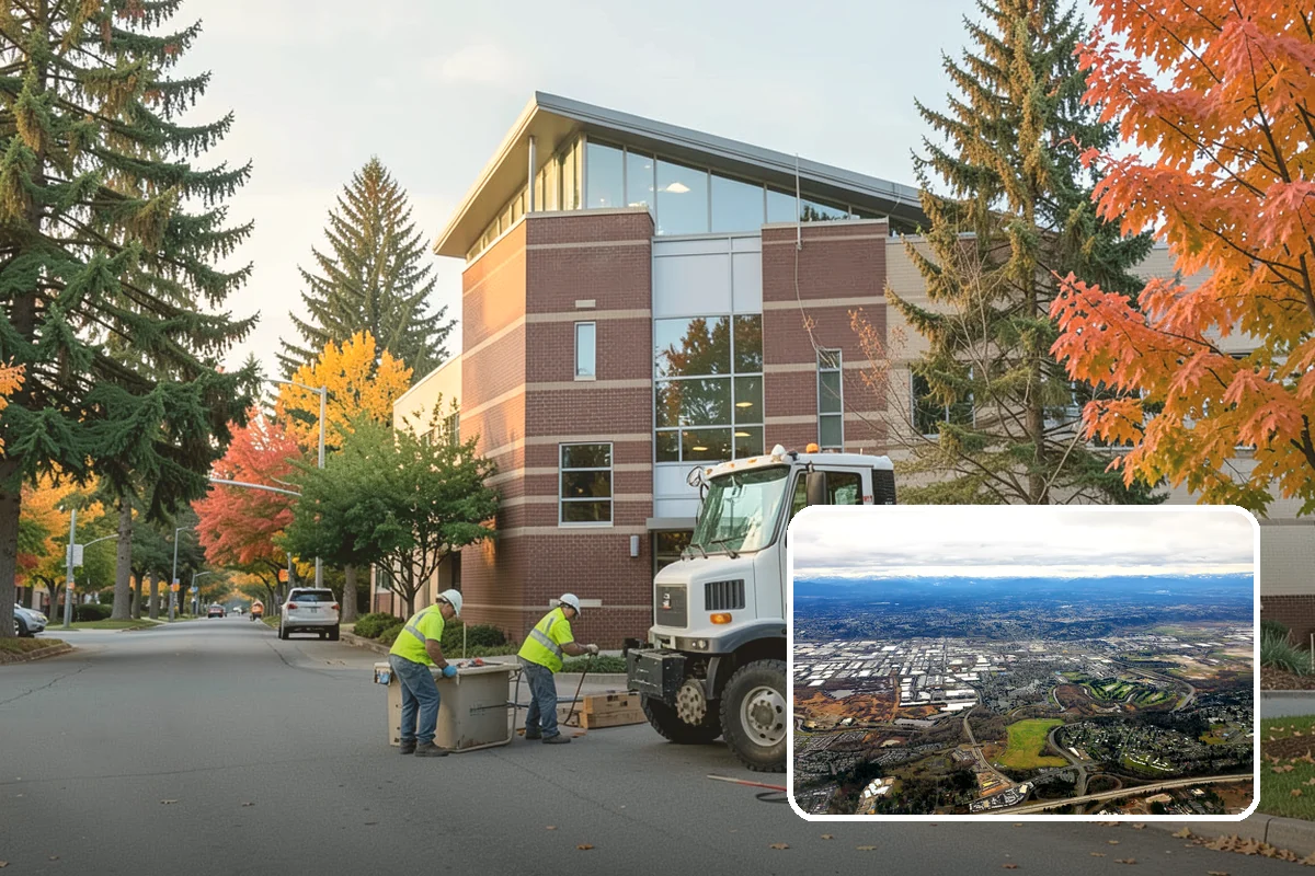 School District Grounds Maintenance in Kent, King County, WA - Background-screened crews cleared for occupied campuses