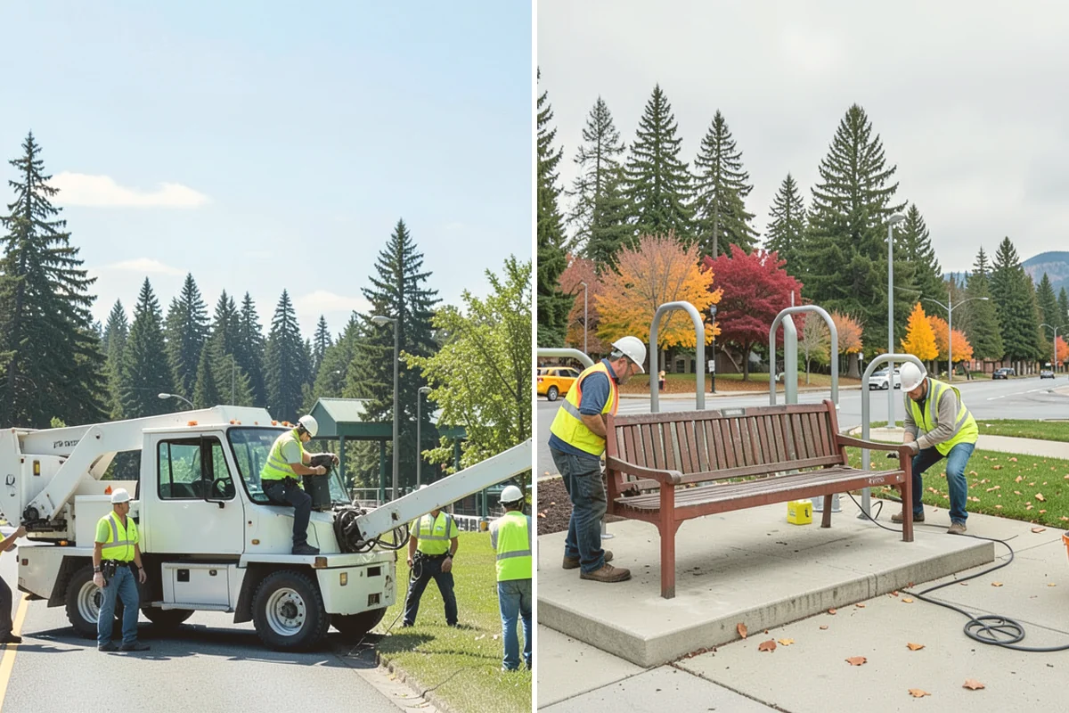 School District Grounds Maintenance in Kirkland, King County, WA - Walk every campus with facilities staff to inventory turf, play areas, and hardscape