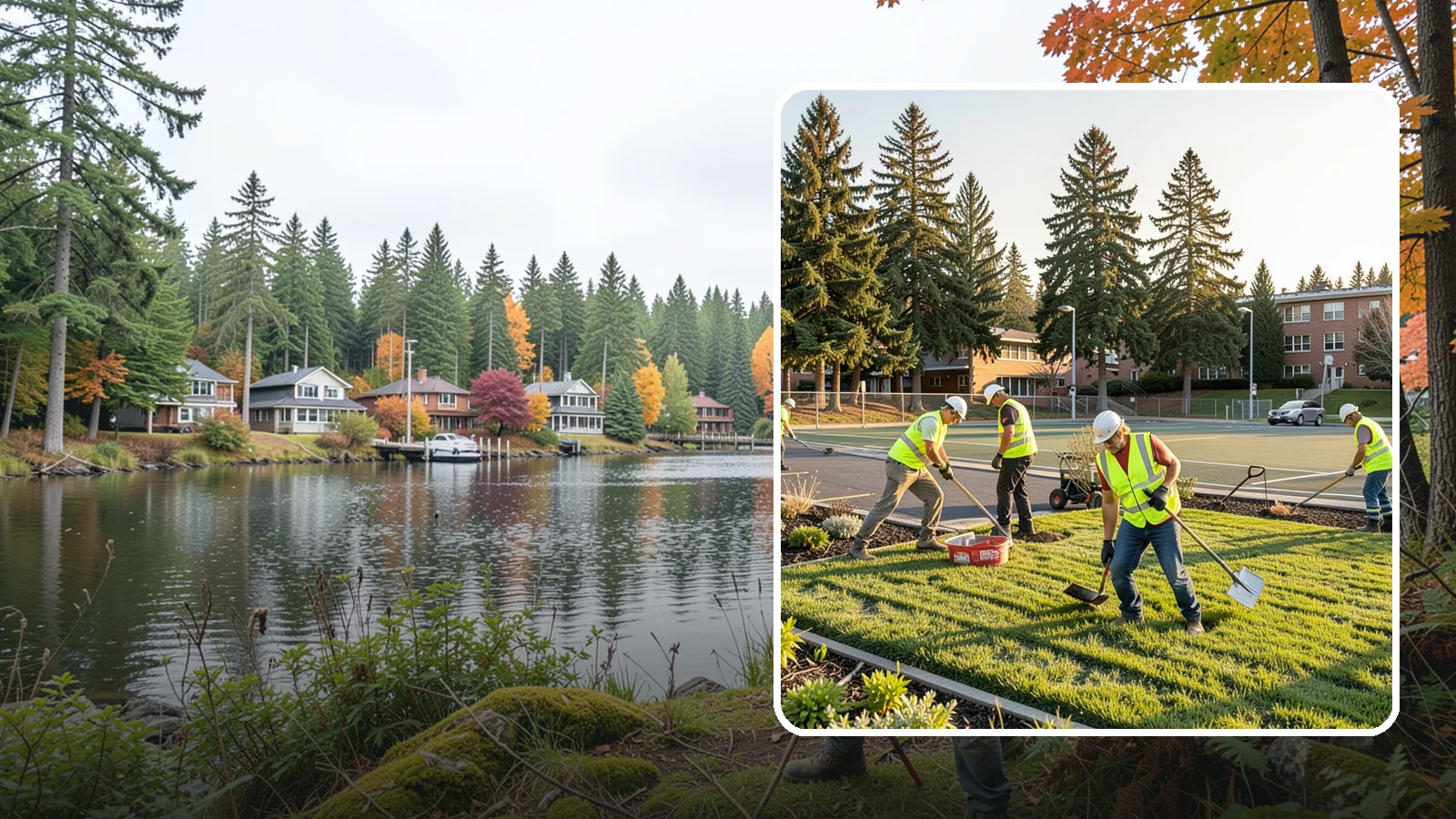 School District Grounds Maintenance in La Conner, Skagit County, WA - Comprehensive grounds care for Western Washington school districts, keeping campuses, play areas, and athletic fields safe...