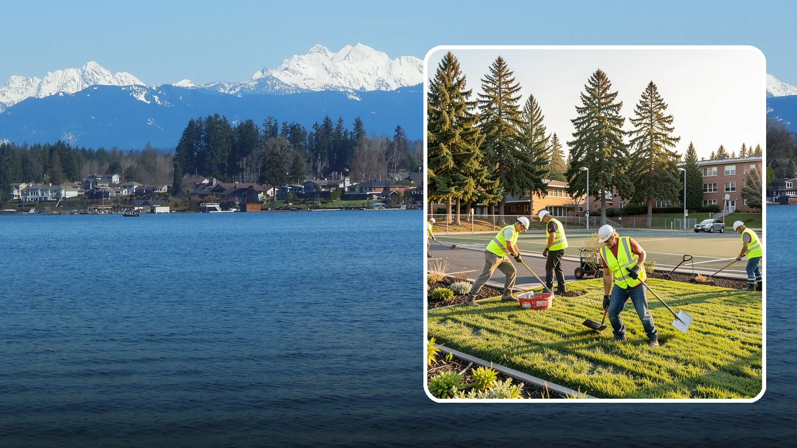 School District Grounds Maintenance in Lake Stevens, Snohomish County, WA - Comprehensive grounds care for Western Washington school districts, keeping campuses, play areas, and athletic fields safe...