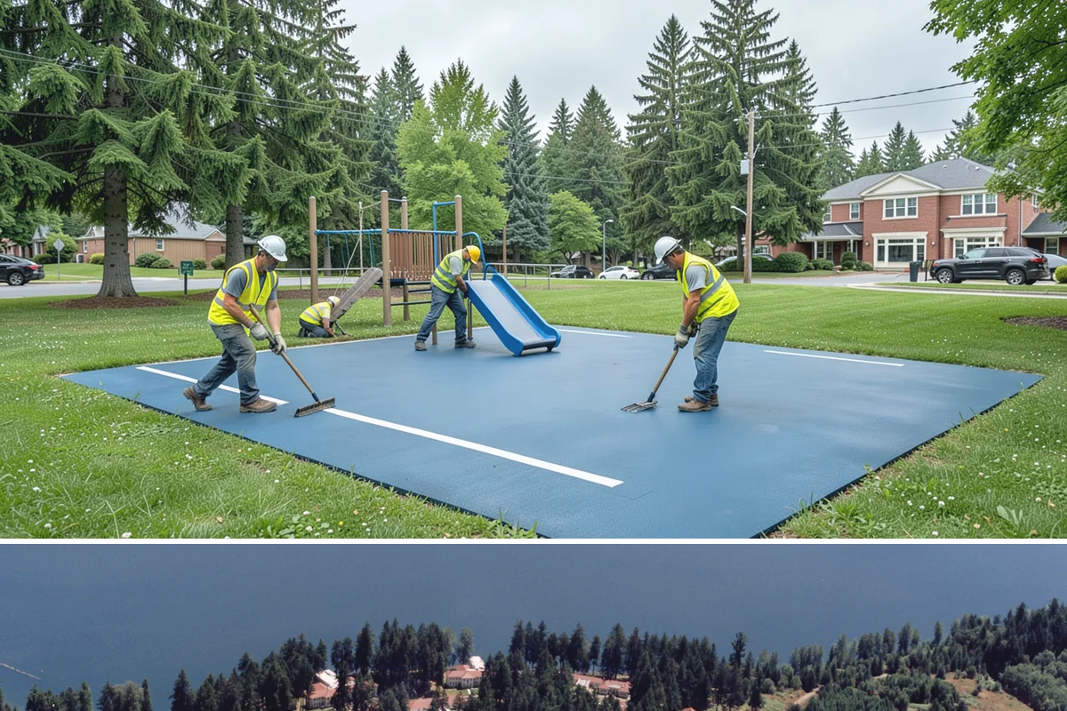 School District Grounds Maintenance in Lakewood, Pierce County, WA - Heaviest mowing and field prep run March through June, with aeration and overseeding scheduled during summer break while campuses...