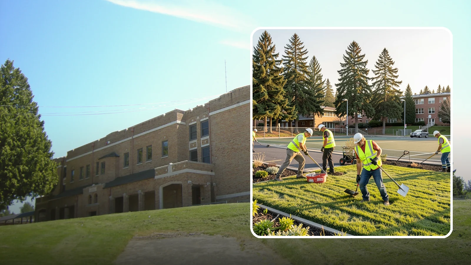School District Grounds Maintenance in Maple Valley, King County, WA - Comprehensive grounds care for Western Washington school districts, keeping campuses, play areas, and athletic fields safe...