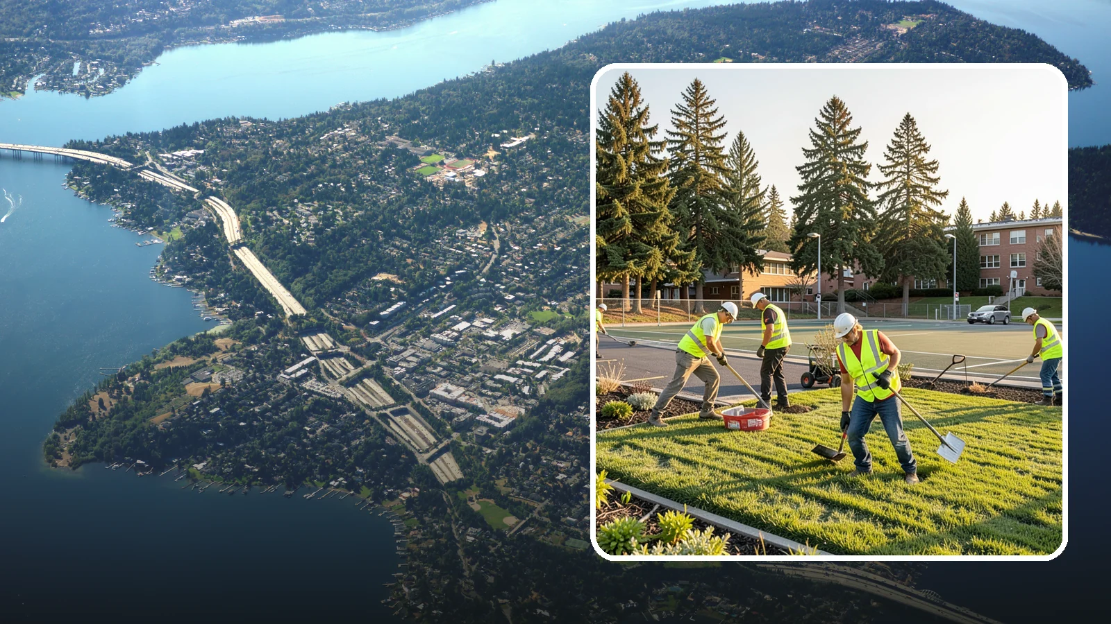 School District Grounds Maintenance in Mercer Island, King County, WA - Comprehensive grounds care for Western Washington school districts, keeping campuses, play areas, and athletic fields safe...