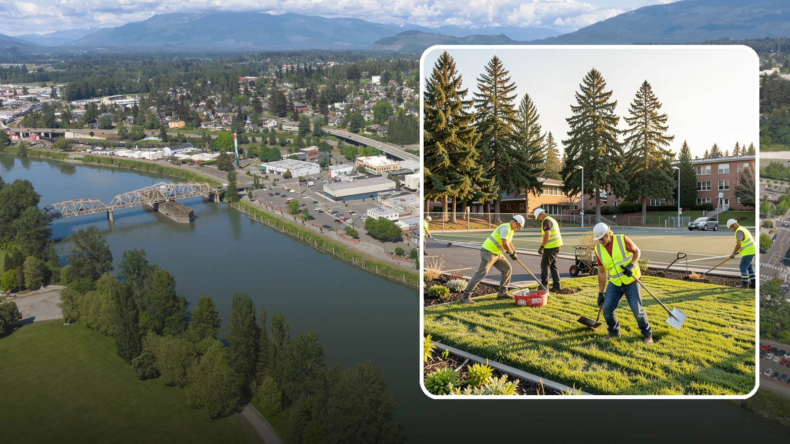 School District Grounds Maintenance in Mount Vernon, Skagit County, WA - Comprehensive grounds care for Western Washington school districts, keeping campuses, play areas, and athletic fields safe...