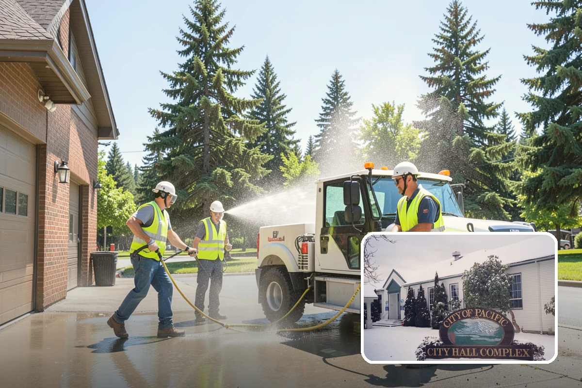 School District Grounds Maintenance in Pacific, King County, WA - Background-screened crews cleared for occupied campuses