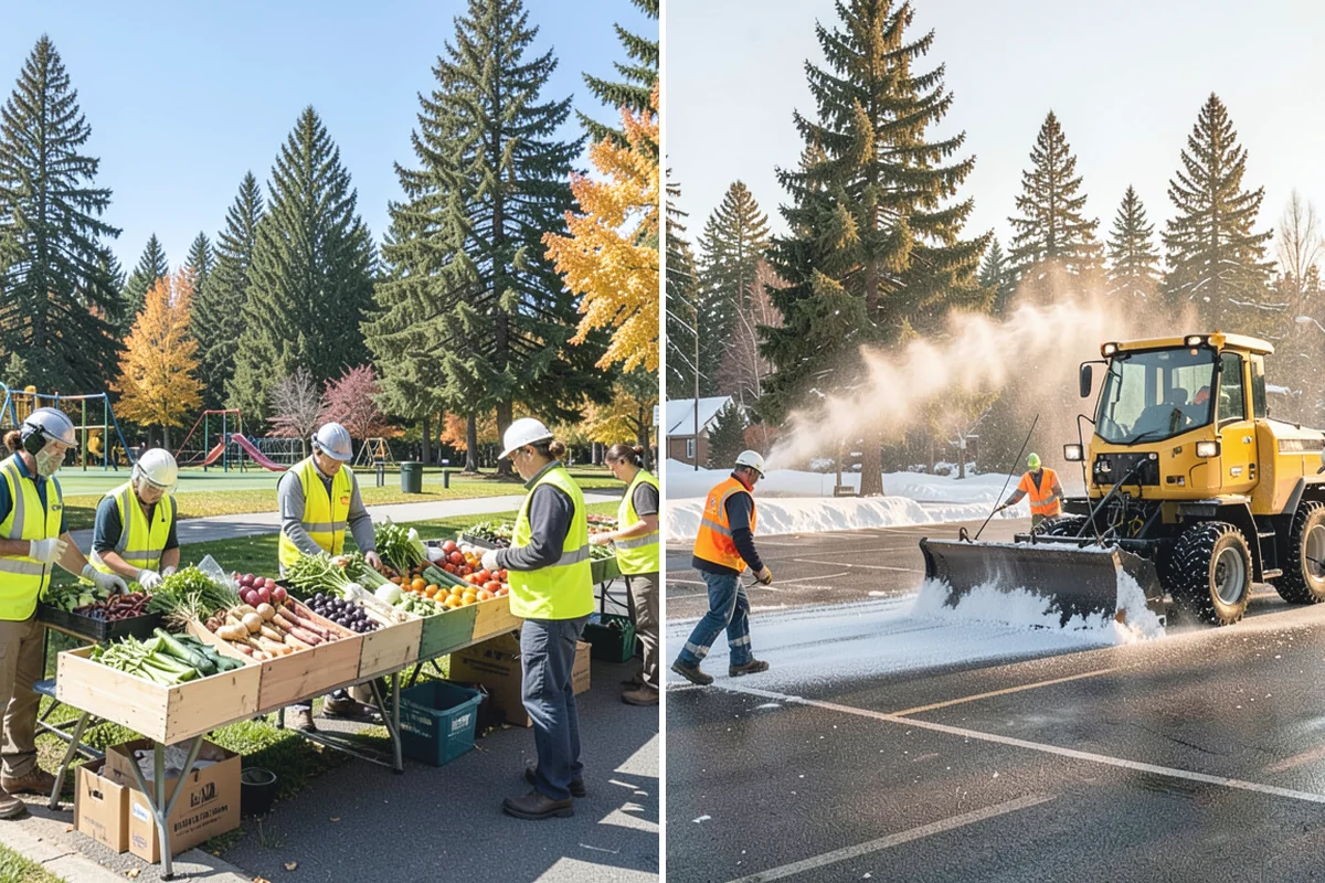 School District Grounds Maintenance in Redmond, King County, WA - Walk every campus with facilities staff to inventory turf, play areas, and hardscape