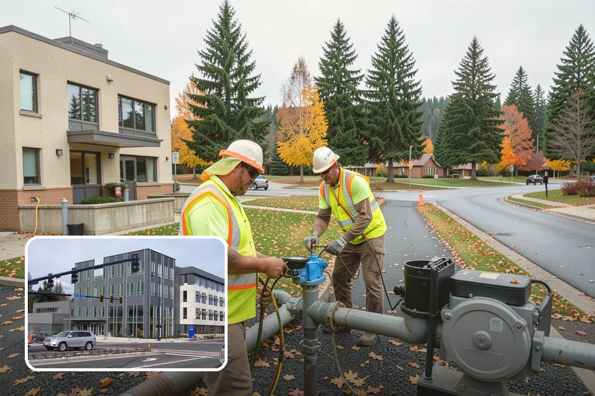 School District Grounds Maintenance in Shoreline, King County, WA - Background-screened crews cleared for occupied campuses