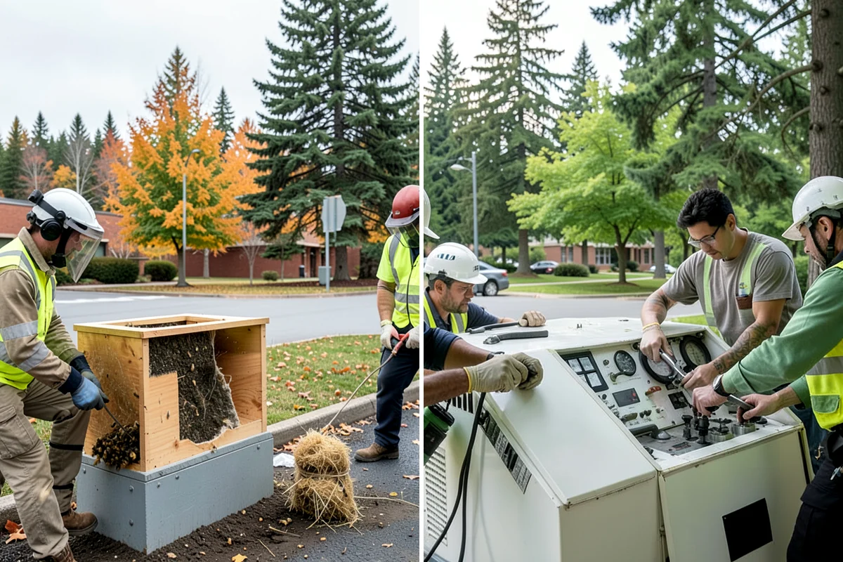 School District Grounds Maintenance in Snoqualmie, King County, WA - Walk every campus with facilities staff to inventory turf, play areas, and hardscape