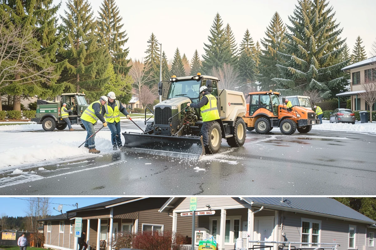 School District Grounds Maintenance in South Prairie, Pierce County, WA - Heaviest mowing and field prep run March through June, with aeration and overseeding scheduled during summer break while campuses...
