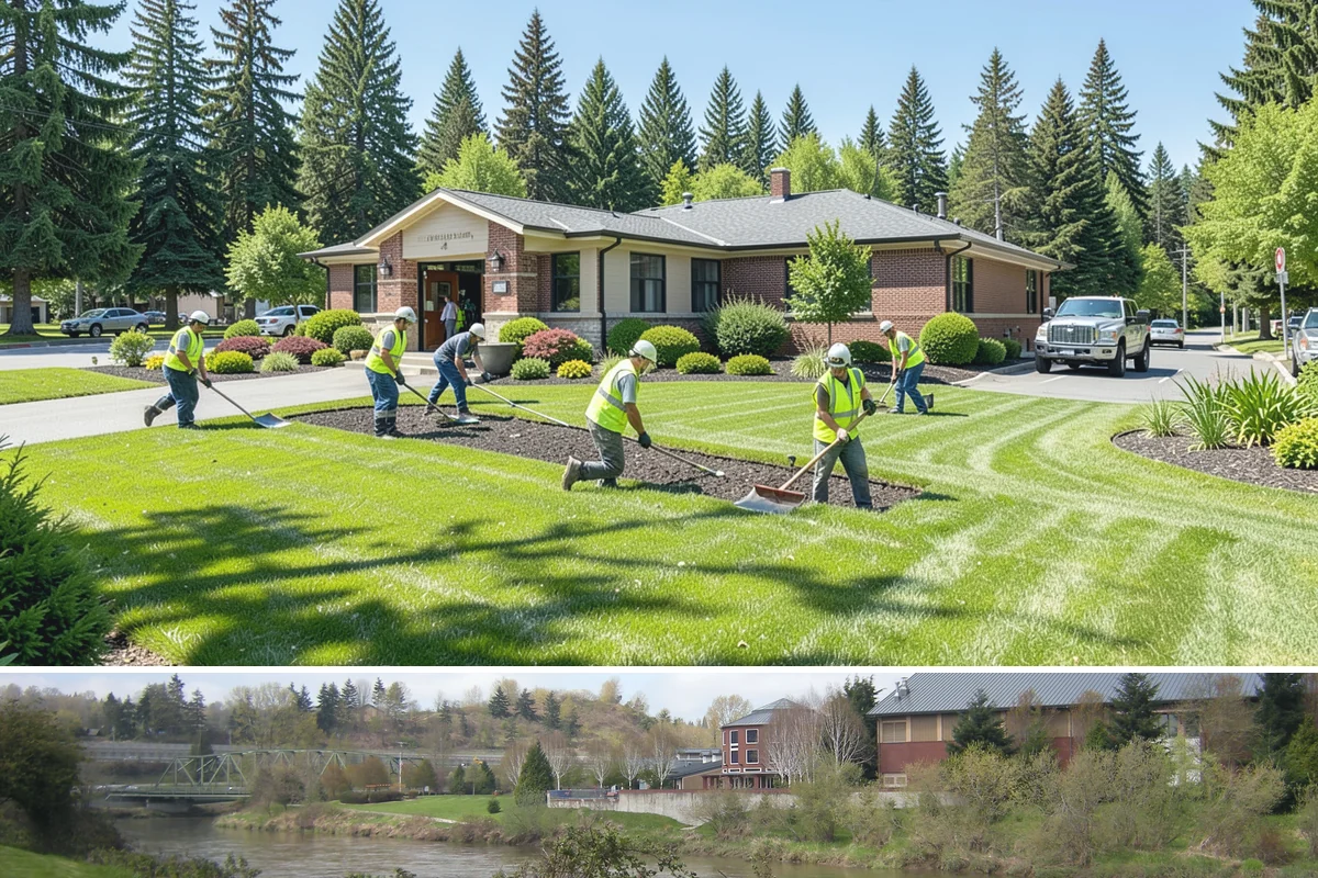 School District Grounds Maintenance in Tukwila, King County, WA - Heaviest mowing and field prep run March through June, with aeration and overseeding scheduled during summer break while campuses...