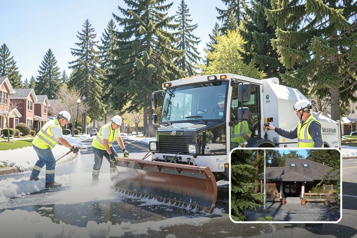 School District Grounds Maintenance in Yarrow Point, King County, WA - Background-screened crews cleared for occupied campuses