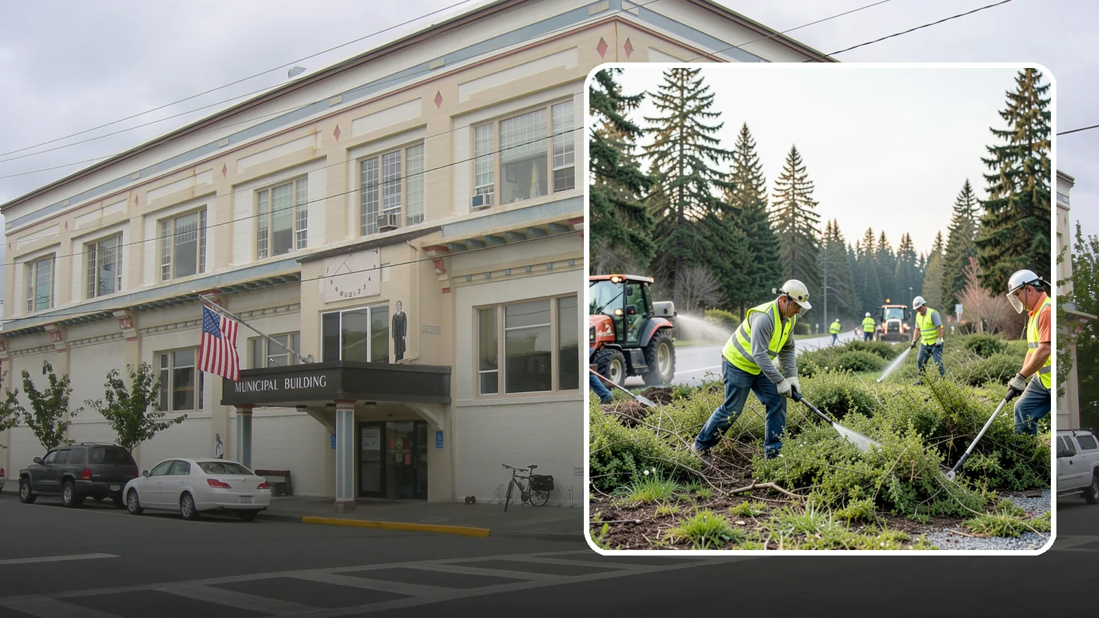 Scotch Broom Removal in Anacortes, Skagit County, WA - Mechanical pulling and cut-treatment of Scotch broom to reclaim open space and reduce wildfire fuel loads.