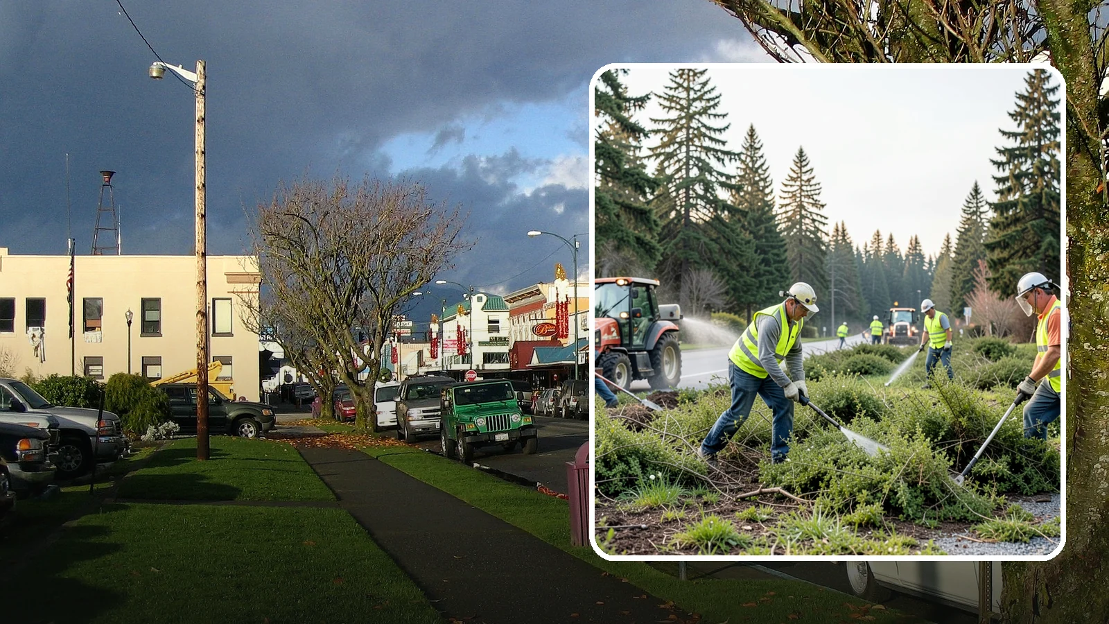 Scotch Broom Removal in Arlington, Snohomish County, WA - Mechanical pulling and cut-treatment of Scotch broom to reclaim open space and reduce wildfire fuel loads.