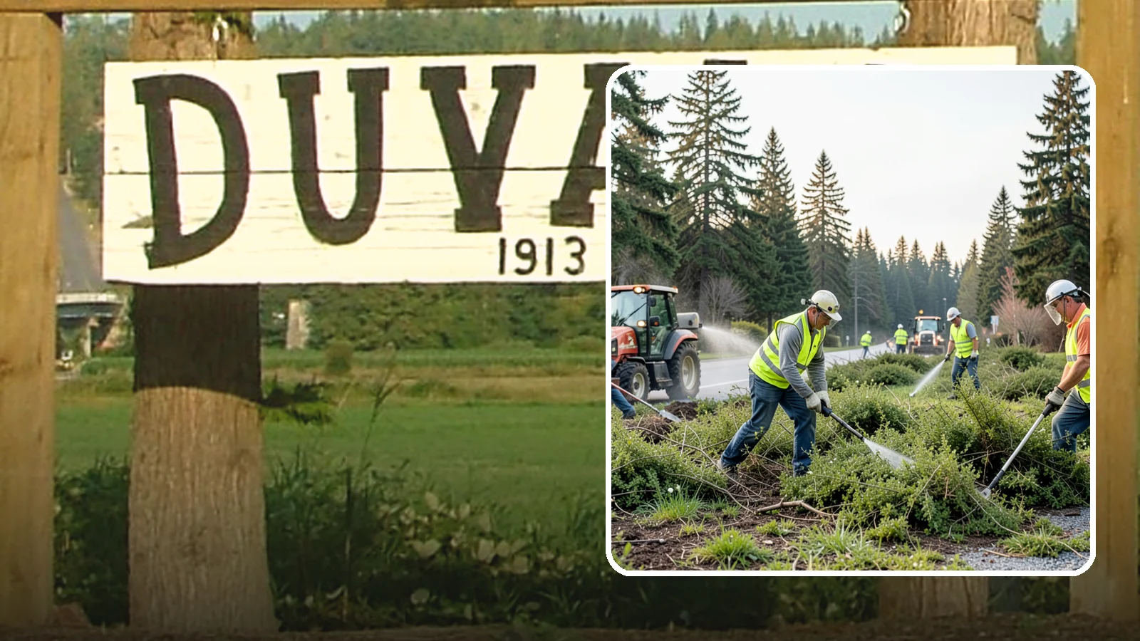 Scotch Broom Removal in Duvall, King County, WA - Mechanical pulling and cut-treatment of Scotch broom to reclaim open space and reduce wildfire fuel loads.