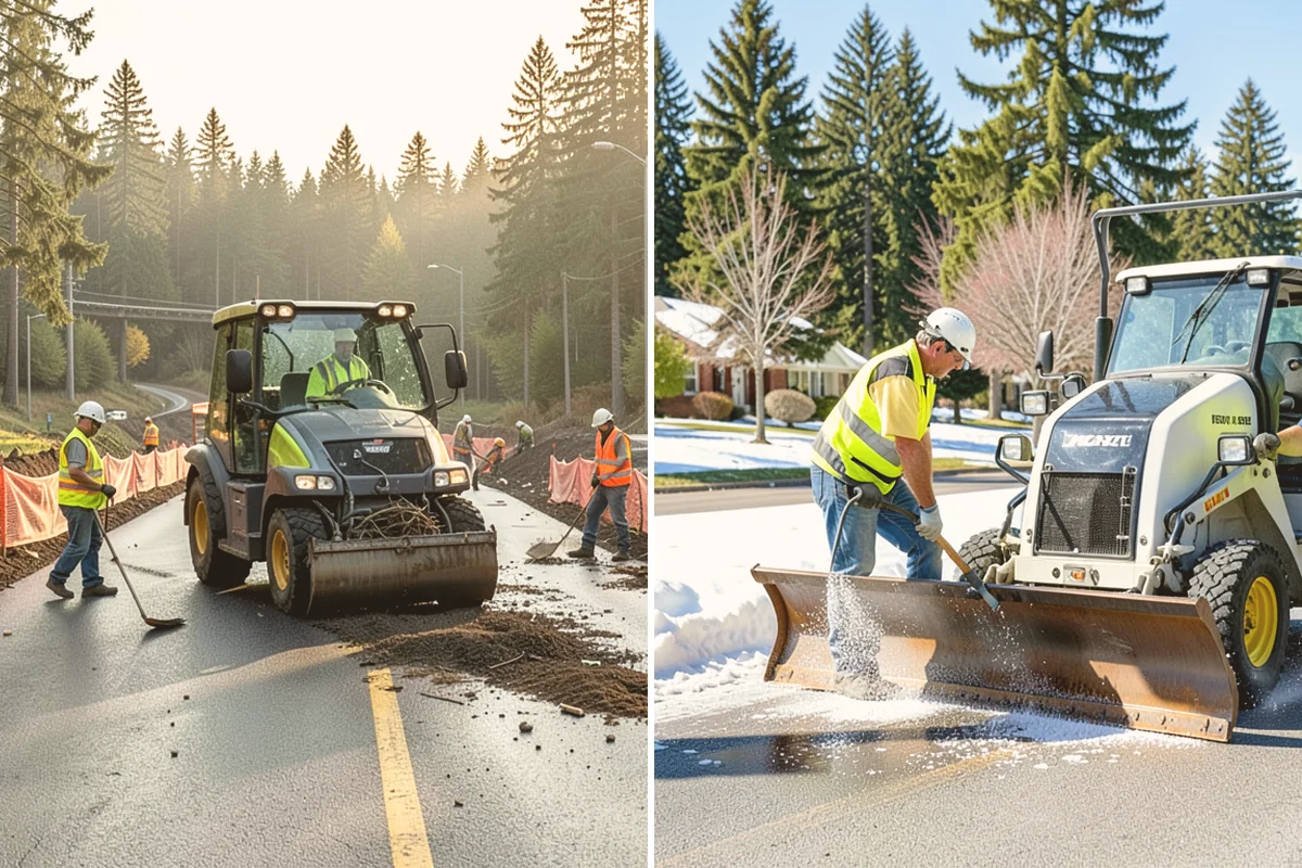 Scotch Broom Removal in Edmonds, Snohomish County, WA - Assess stand age and select pulling or cut-stump treatment