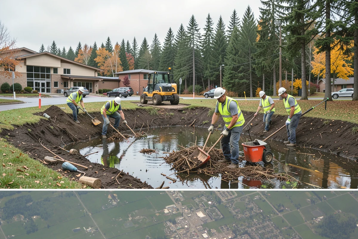 Scotch Broom Removal in Enumclaw, King County, WA - Broom is best removed in late spring before the seed pods ripen, with follow-up on seedling flushes through summer.