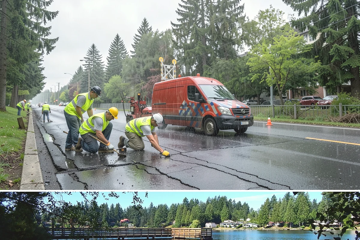 Scotch Broom Removal in Federal Way, King County, WA - Broom is best removed in late spring before the seed pods ripen, with follow-up on seedling flushes through summer.
