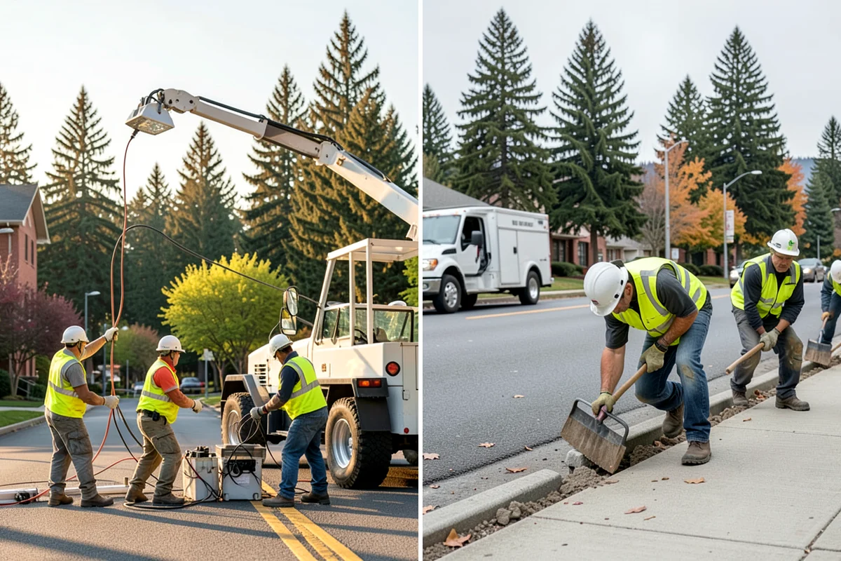 Scotch Broom Removal in Fircrest, Pierce County, WA - Assess stand age and select pulling or cut-stump treatment