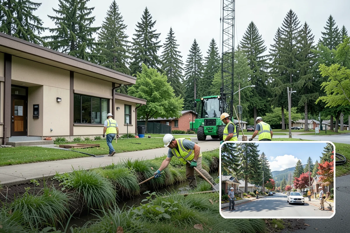 Scotch Broom Removal in Hunts Point, King County, WA - Halts seed production that fuels rapid broom spread
