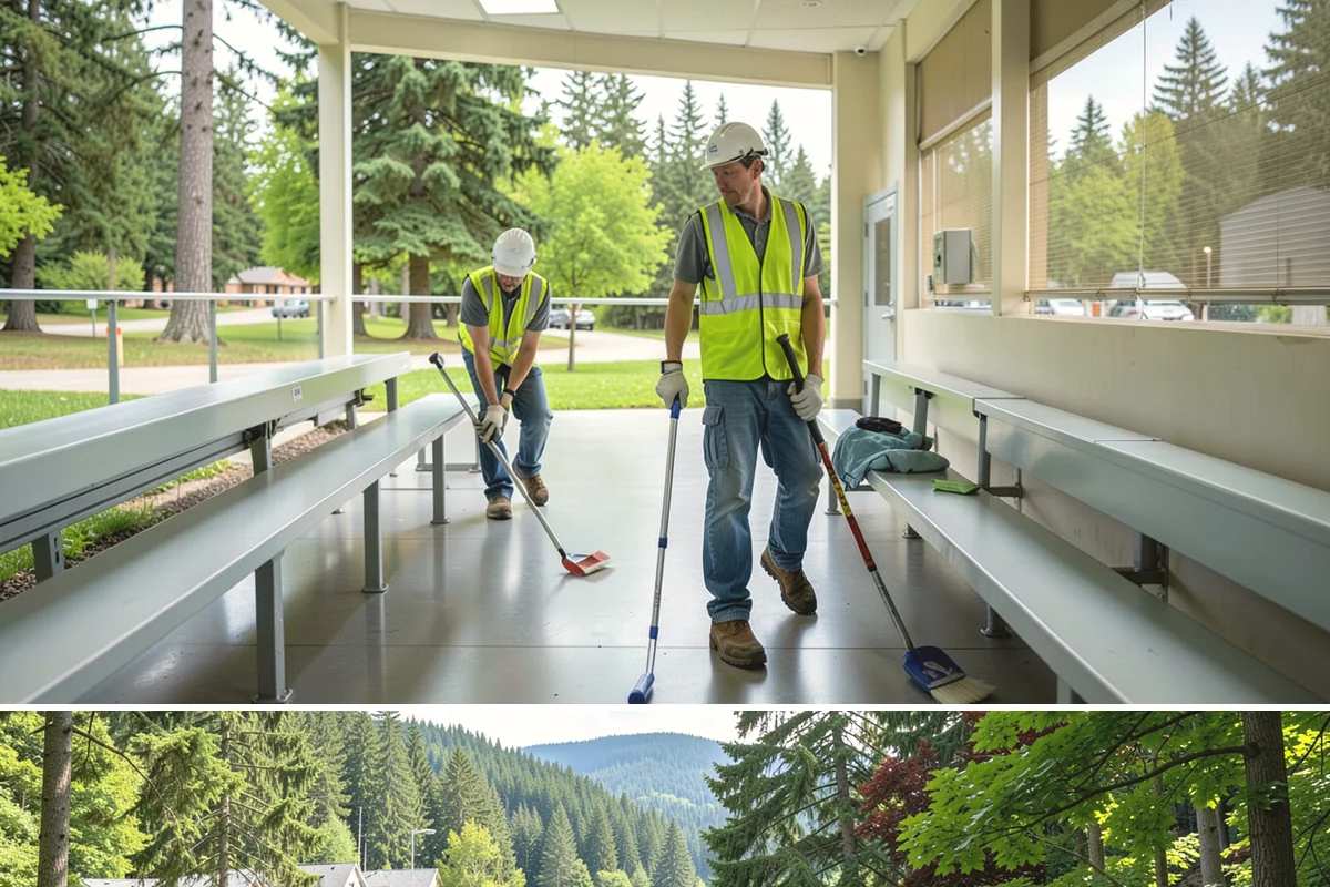 Scotch Broom Removal in Lake Forest Park, King County, WA - Broom is best removed in late spring before the seed pods ripen, with follow-up on seedling flushes through summer.