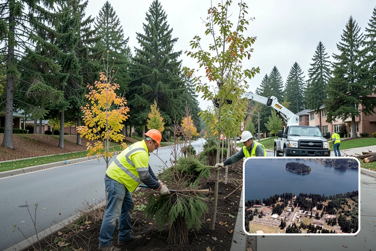 Scotch Broom Removal in Lakewood, Pierce County, WA - Halts seed production that fuels rapid broom spread