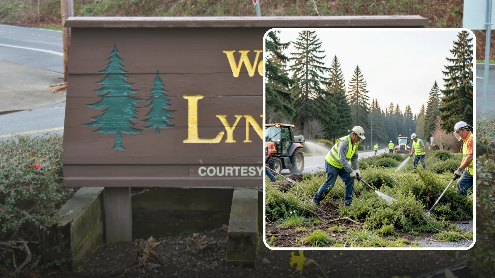 Scotch Broom Removal in Lynnwood, Snohomish County, WA - Mechanical pulling and cut-treatment of Scotch broom to reclaim open space and reduce wildfire fuel loads.
