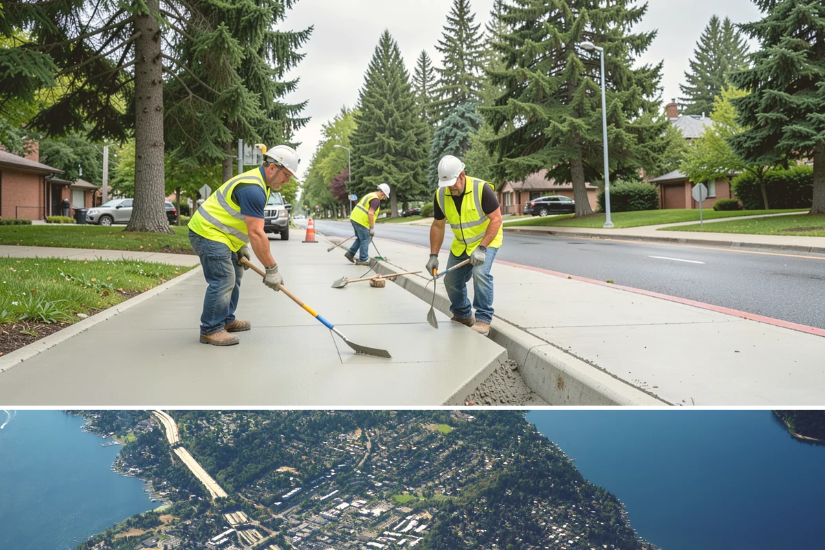 Scotch Broom Removal in Mercer Island, King County, WA - Broom is best removed in late spring before the seed pods ripen, with follow-up on seedling flushes through summer.