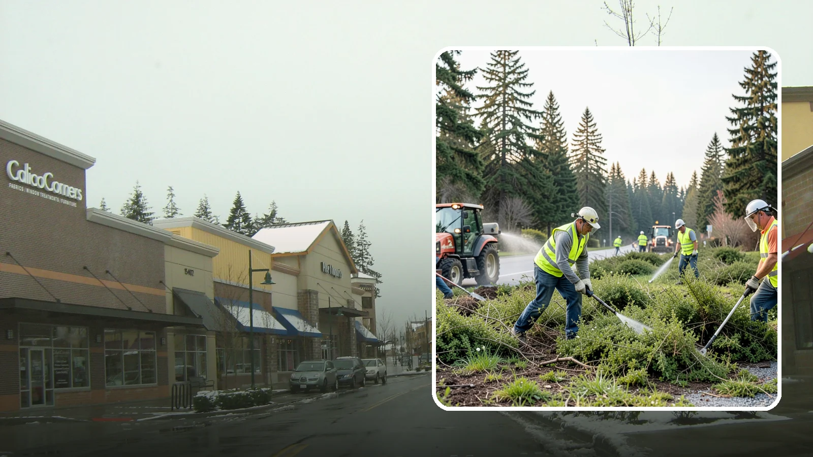 Scotch Broom Removal in Mill Creek, Snohomish County, WA - Mechanical pulling and cut-treatment of Scotch broom to reclaim open space and reduce wildfire fuel loads.