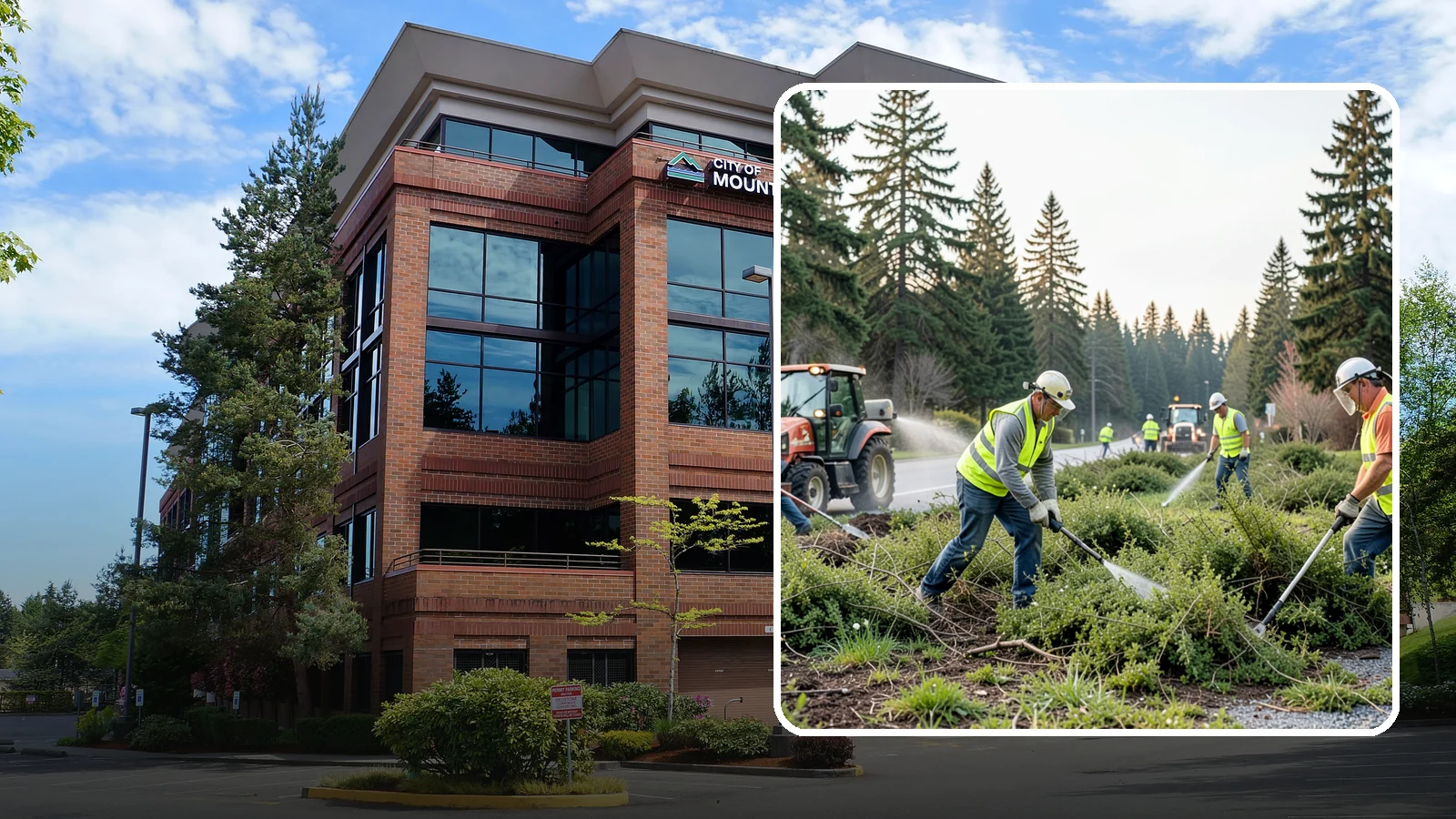 Scotch Broom Removal in Mountlake Terrace, Snohomish County, WA - Mechanical pulling and cut-treatment of Scotch broom to reclaim open space and reduce wildfire fuel loads.