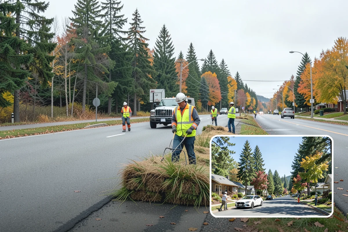 Scotch Broom Removal in Orting, Pierce County, WA - Halts seed production that fuels rapid broom spread