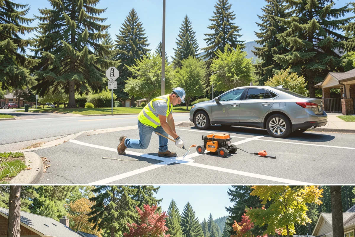 Scotch Broom Removal in Orting, Pierce County, WA - Broom is best removed in late spring before the seed pods ripen, with follow-up on seedling flushes through summer.