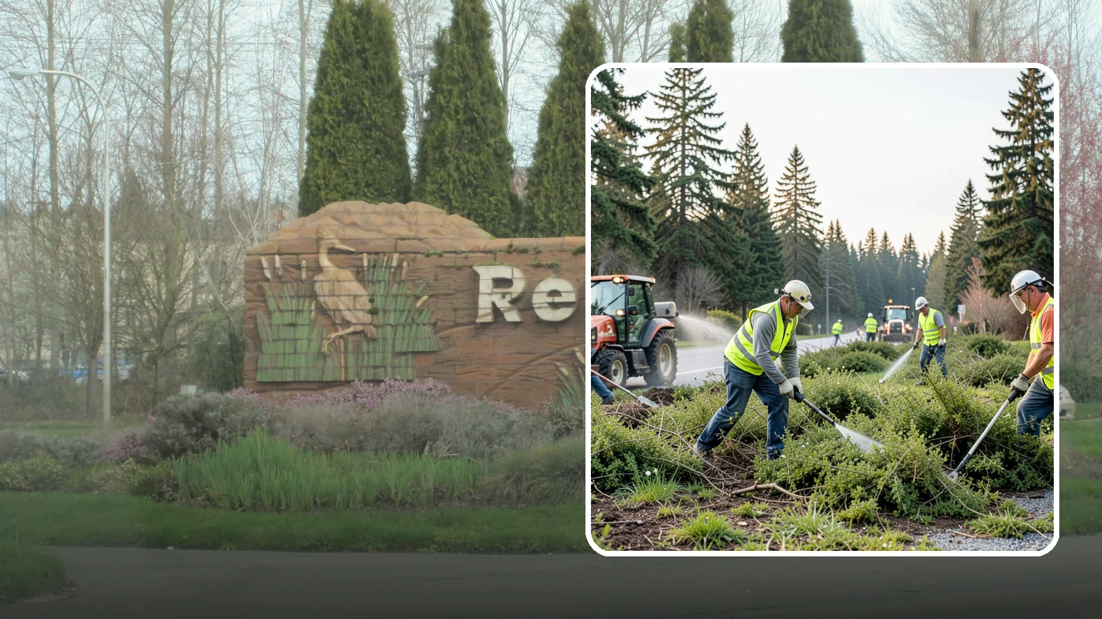 Scotch Broom Removal in Renton, King County, WA - Mechanical pulling and cut-treatment of Scotch broom to reclaim open space and reduce wildfire fuel loads.