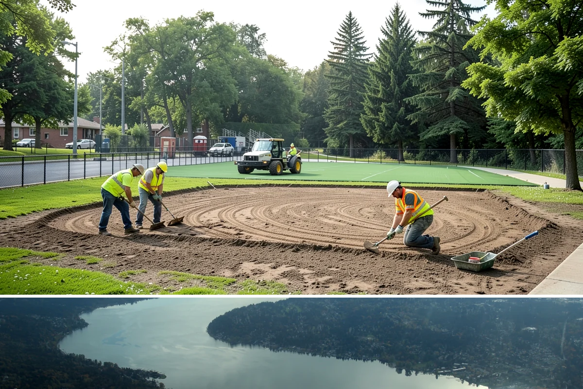 Scotch Broom Removal in Sammamish, King County, WA - Broom is best removed in late spring before the seed pods ripen, with follow-up on seedling flushes through summer.
