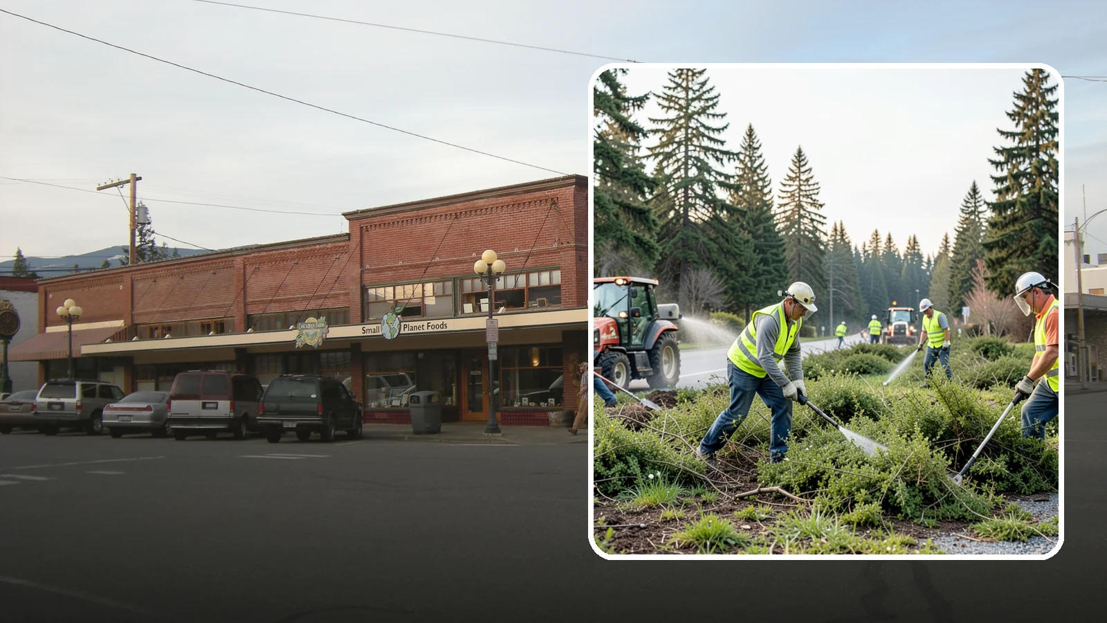 Scotch Broom Removal in Sedro-Woolley, Skagit County, WA - Mechanical pulling and cut-treatment of Scotch broom to reclaim open space and reduce wildfire fuel loads.