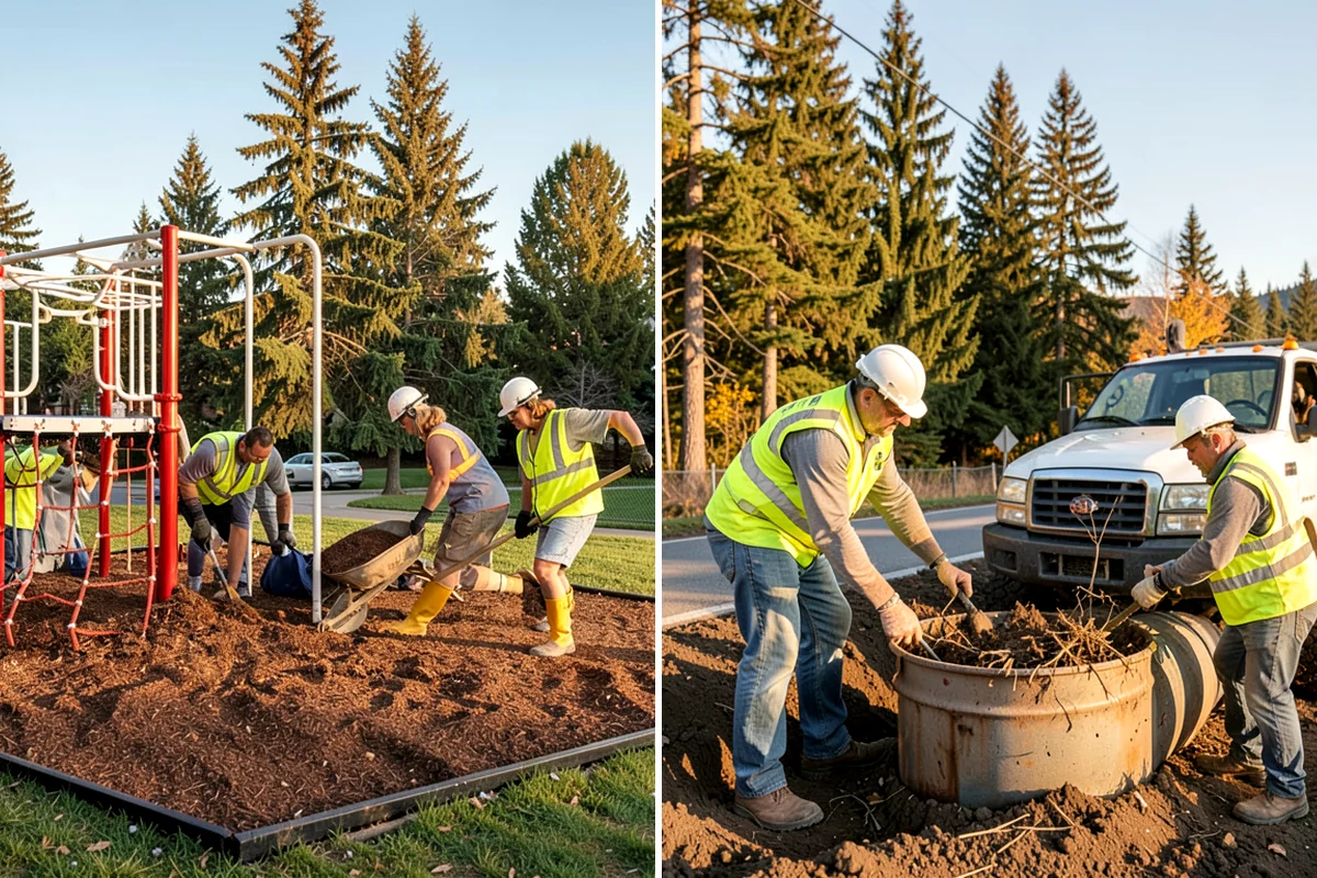Scotch Broom Removal in Sedro-Woolley, Skagit County, WA - Assess stand age and select pulling or cut-stump treatment