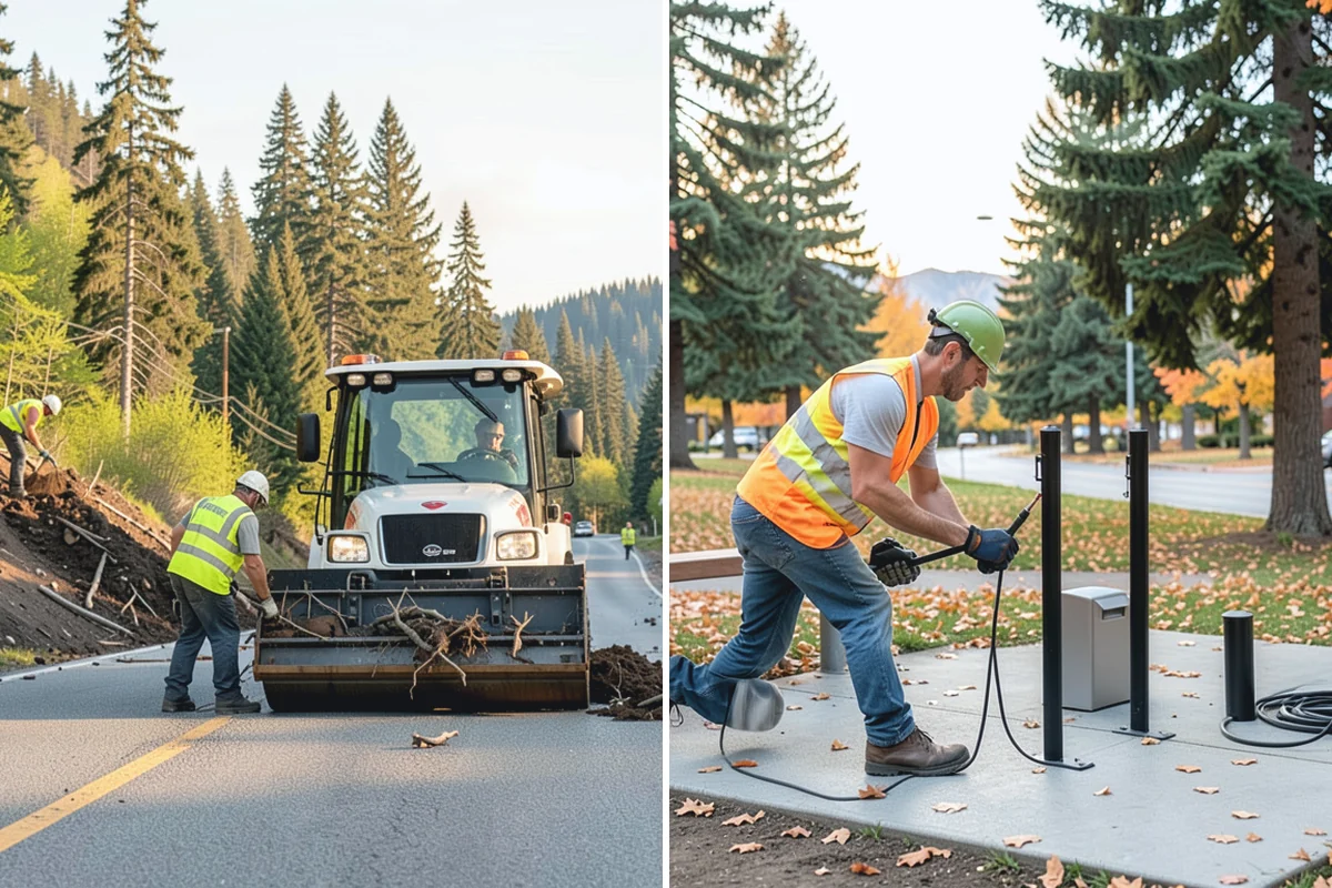 Scotch Broom Removal in Sumner, Pierce County, WA - Assess stand age and select pulling or cut-stump treatment