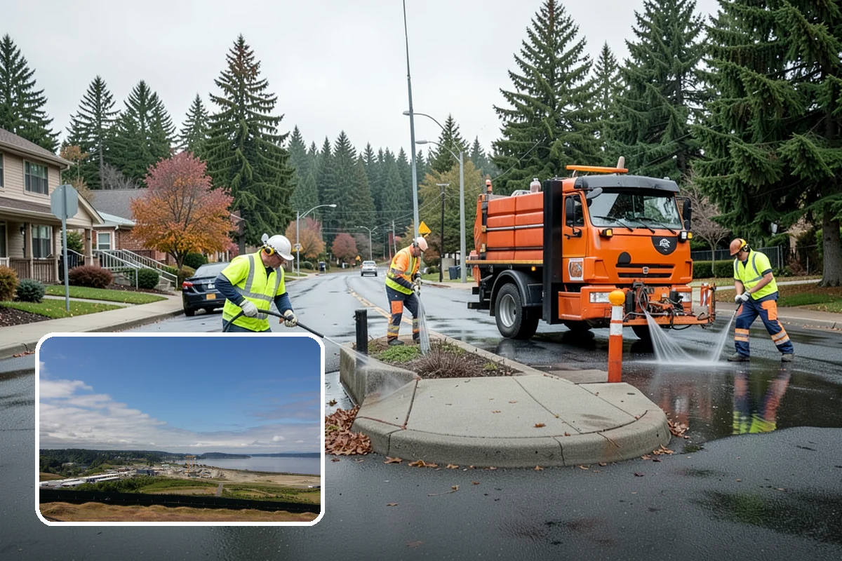 Scotch Broom Removal in University Place, Pierce County, WA - Halts seed production that fuels rapid broom spread
