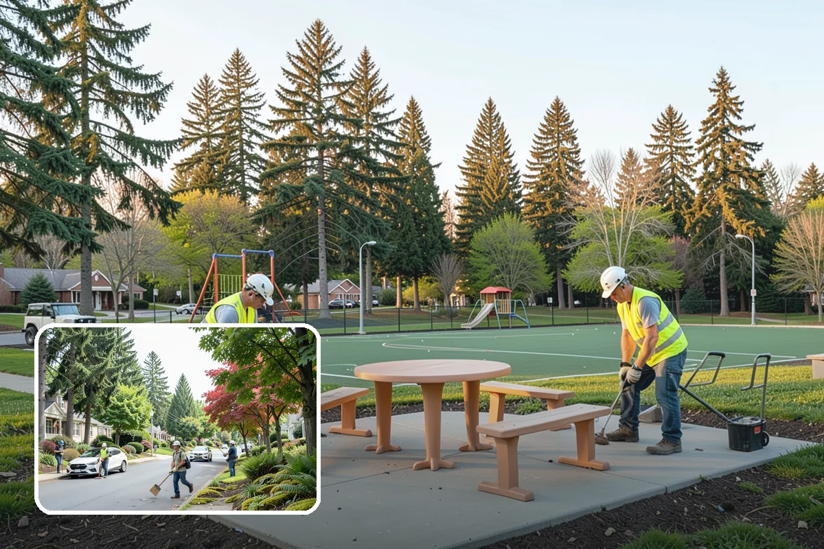 Sealcoating in Beaux Arts Village, King County, WA - Slows oxidation and surface cracking