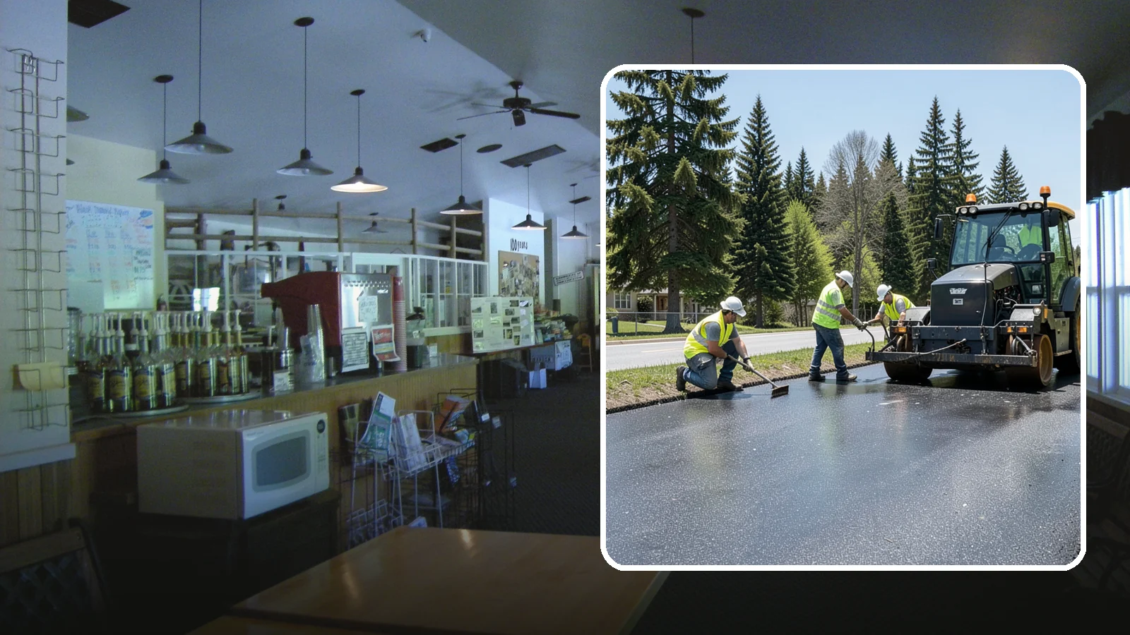 Sealcoating in Black Diamond, King County, WA - Sealcoating that protects asphalt surfaces from oxidation, water intrusion, and UV wear.