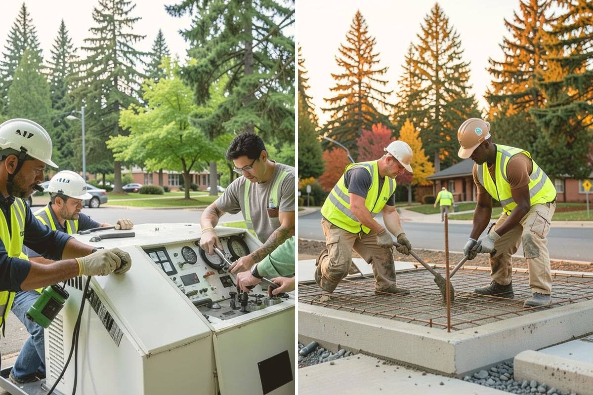 Sealcoating in Brier, Snohomish County, WA - Clean the surface and remove vegetation from cracks