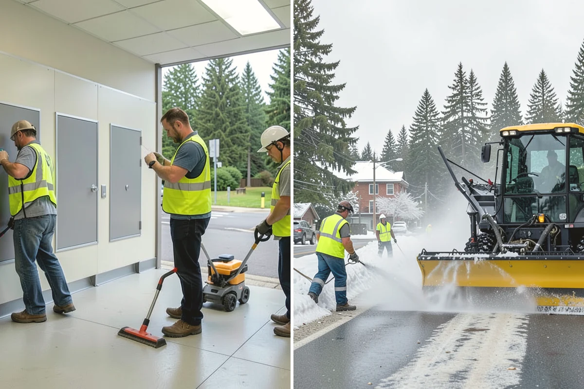 Sealcoating in Carbonado, Pierce County, WA - Clean the surface and remove vegetation from cracks
