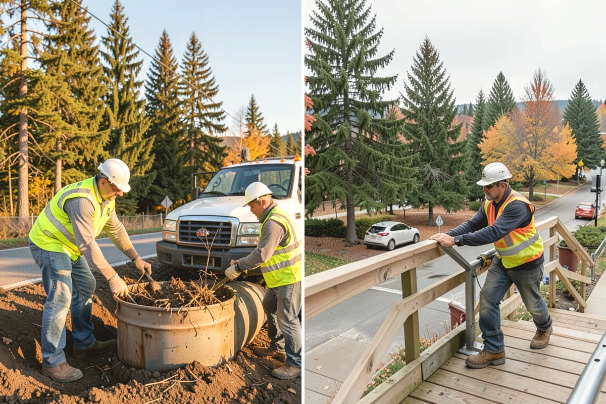 Sealcoating in Carnation, King County, WA - Clean the surface and remove vegetation from cracks