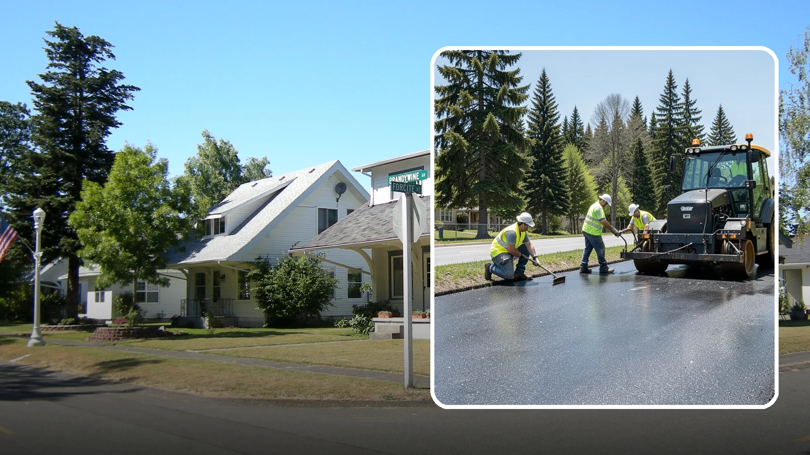 Sealcoating in DuPont, Pierce County, WA - Sealcoating that protects asphalt surfaces from oxidation, water intrusion, and UV wear.