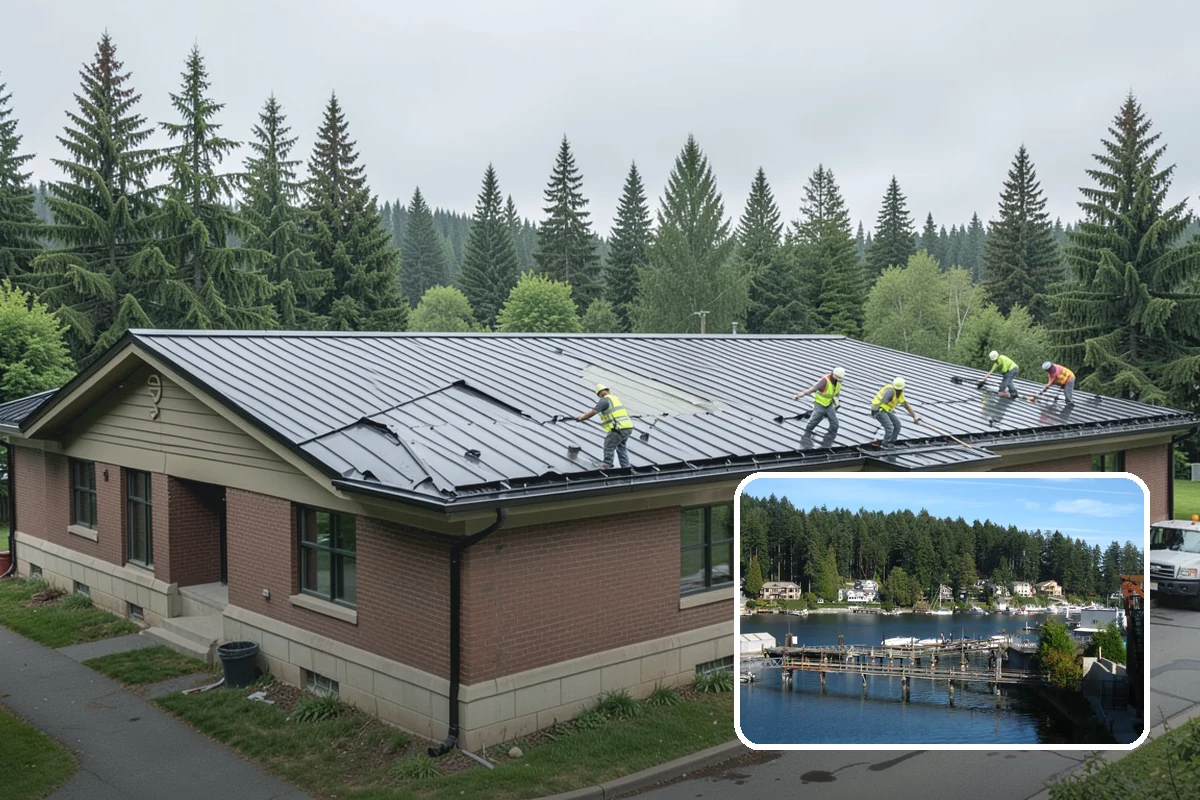 Sealcoating in Gig Harbor, Pierce County, WA - Slows oxidation and surface cracking