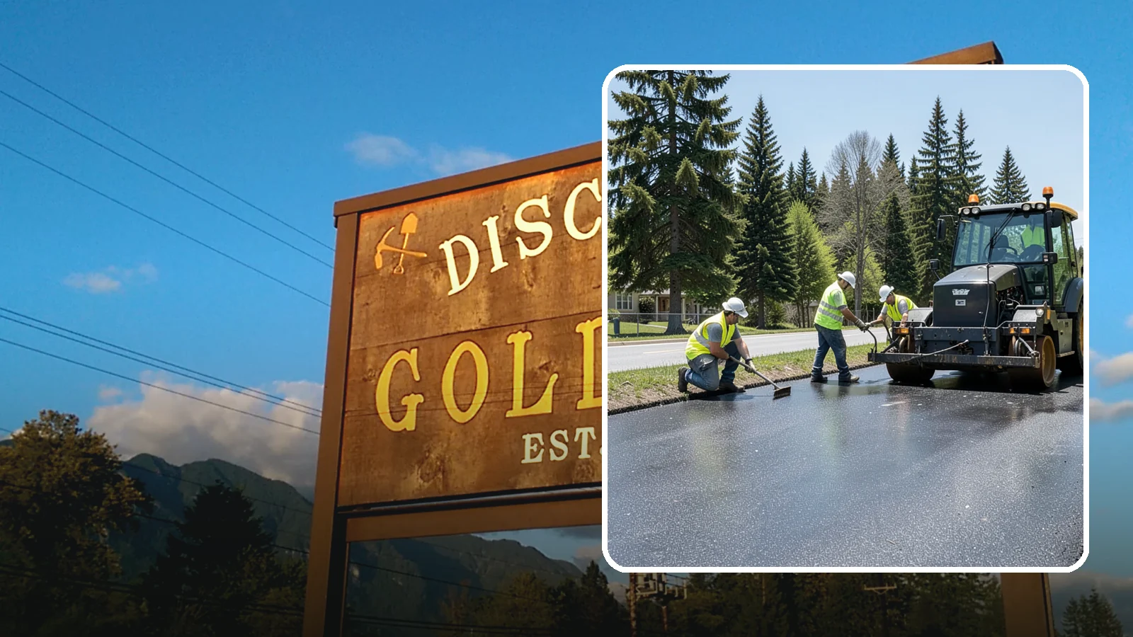 Sealcoating in Gold Bar, Snohomish County, WA - Sealcoating that protects asphalt surfaces from oxidation, water intrusion, and UV wear.