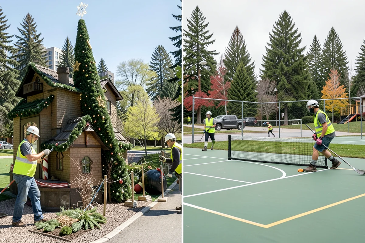 Sealcoating in Hunts Point, King County, WA - Clean the surface and remove vegetation from cracks