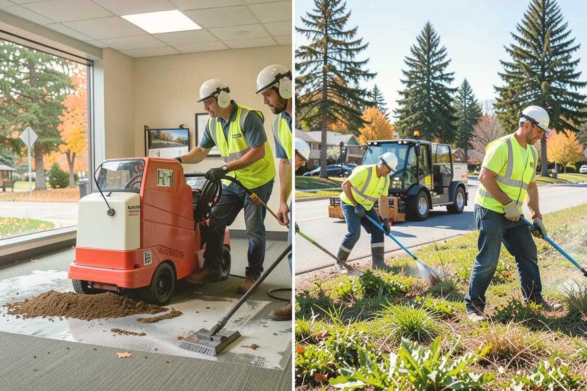 Sealcoating in Index, Snohomish County, WA - Clean the surface and remove vegetation from cracks
