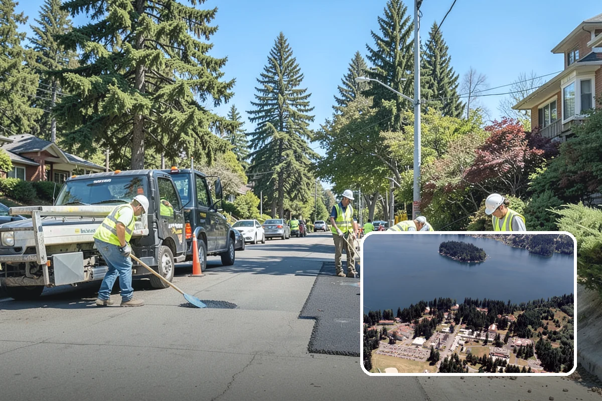 Sealcoating in Lakewood, Pierce County, WA - Slows oxidation and surface cracking