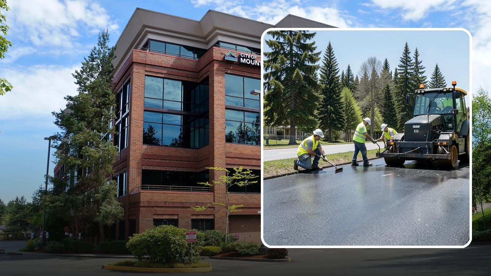 Sealcoating in Mountlake Terrace, Snohomish County, WA - Sealcoating that protects asphalt surfaces from oxidation, water intrusion, and UV wear.
