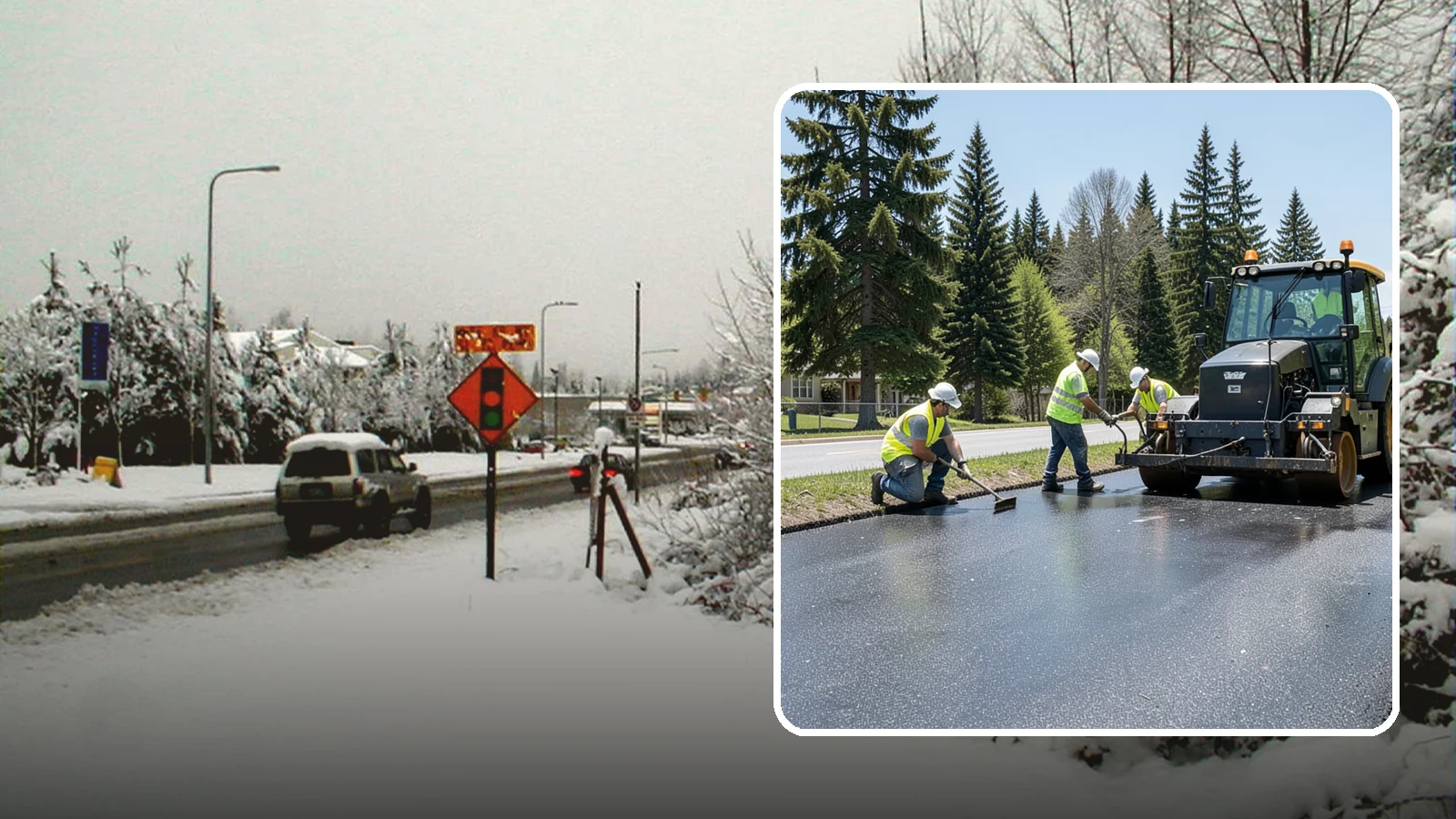 Sealcoating in Newcastle, King County, WA - Sealcoating that protects asphalt surfaces from oxidation, water intrusion, and UV wear.